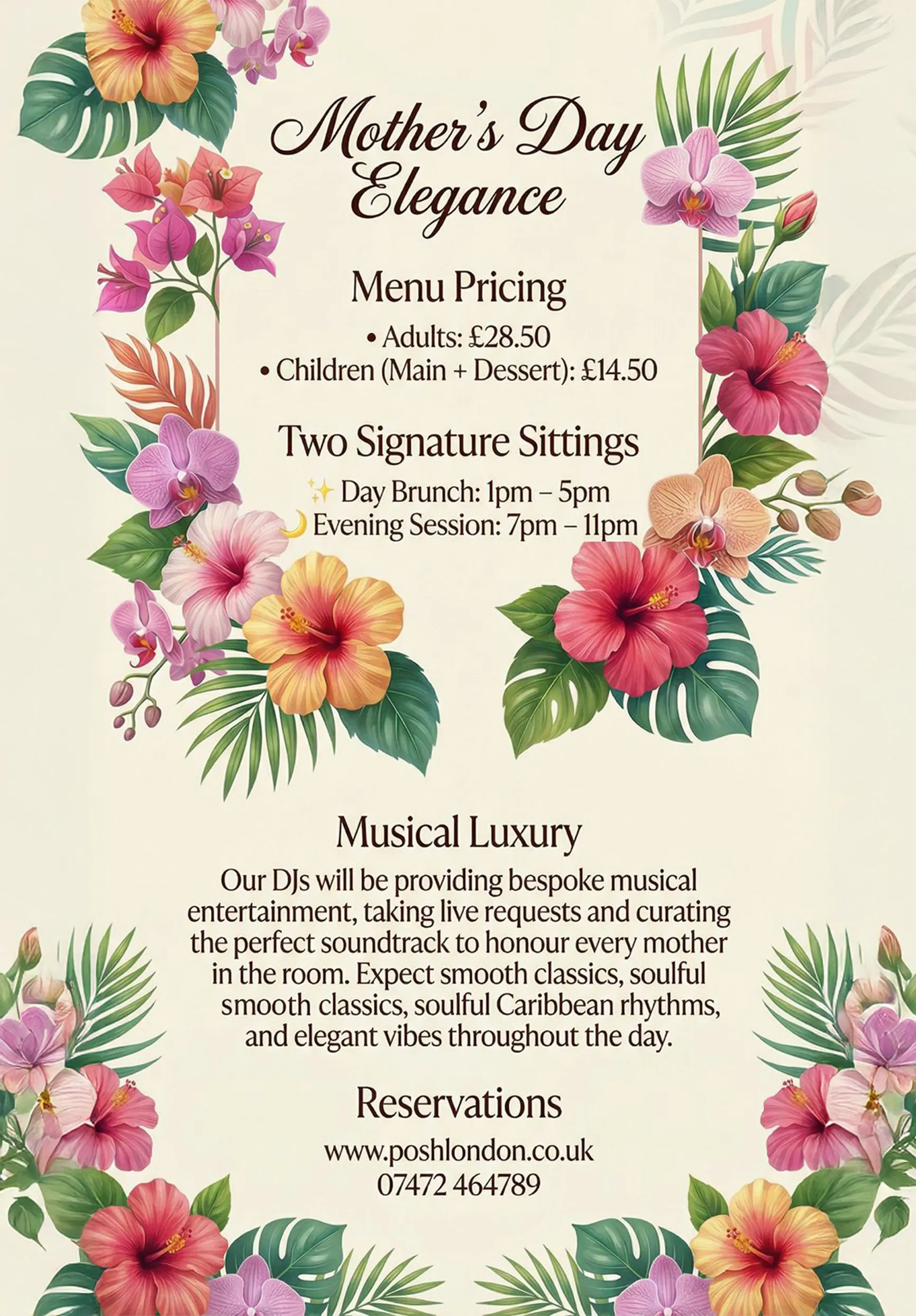 Mother’s Day Elegance – Back